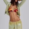 Cleo Sunfade hoodie met doorlopende rits