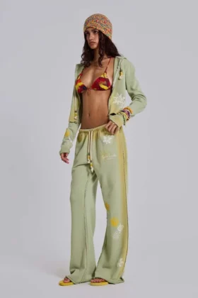 Cleo Sunfade slouchy bootcut-jogger