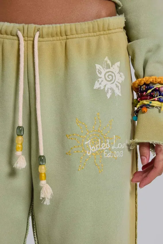 Cleo Sunfade slouchy bootcut-jogger