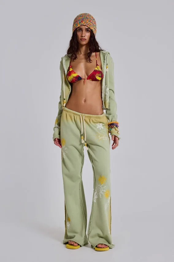 Cleo Sunfade slouchy bootcut-jogger