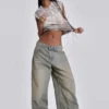 Colossus Fit Jeans met lichte wassing