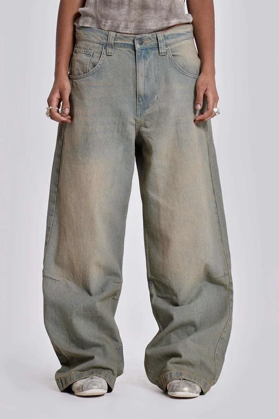 Colossus Fit Jeans met lichte wassing