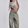 Colossus Fit Jeans met lichte wassing