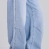 Colossus Jeans met spijkers in lichtblauwe wassing