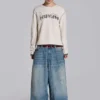 Colossus Jeans XL met lichte wassing en slub-effect