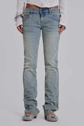 Cooper bootcut-Jeans in lichtblauw