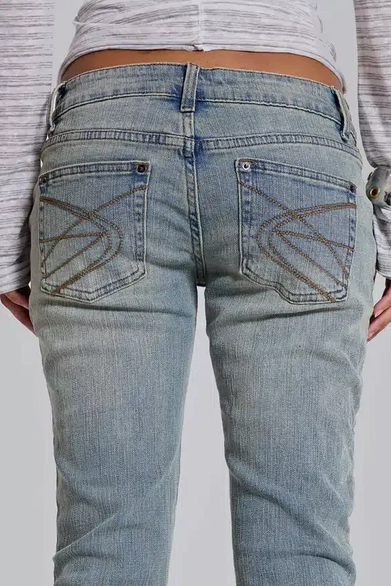 Cooper bootcut-Jeans in lichtblauw
