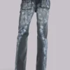 Cooper-jeans met pailletten en bootcut