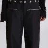 Corvi-cargobroek met studs