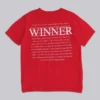 Crest T-shirt met V-hals