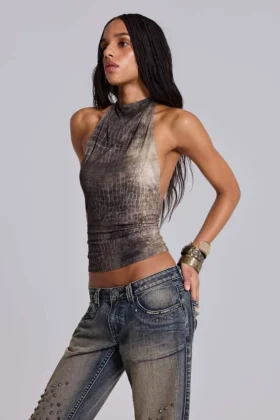 Croc Zene rugloze top