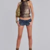 Croc Zene rugloze top