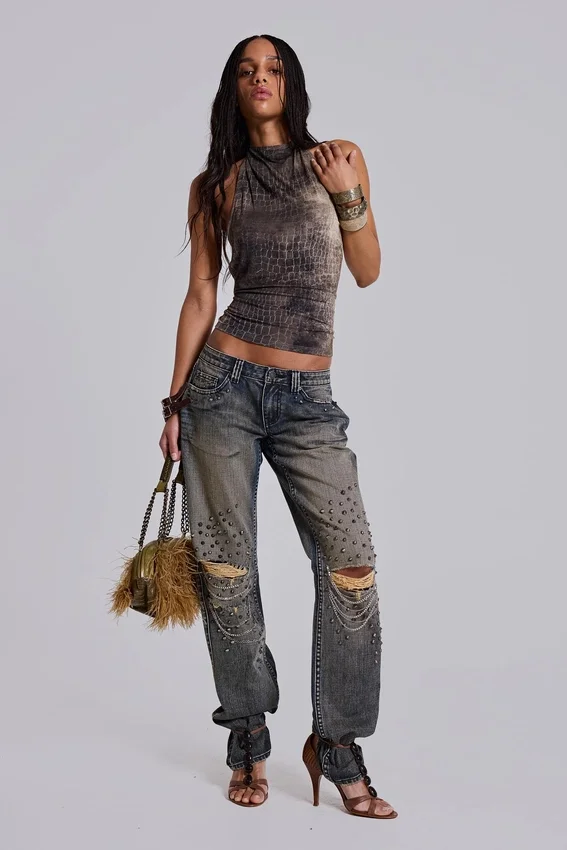 Croc Zene rugloze top