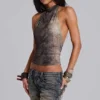 Croc Zene rugloze top