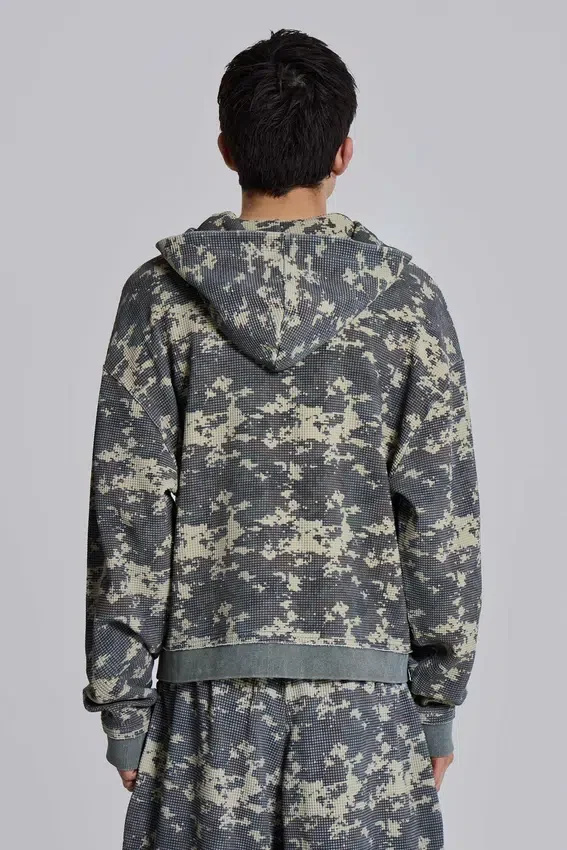 Digi Camo Waffle-hoodie
