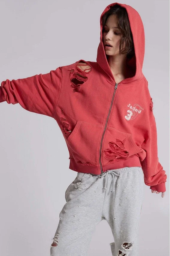Distressed Monster Hoodie