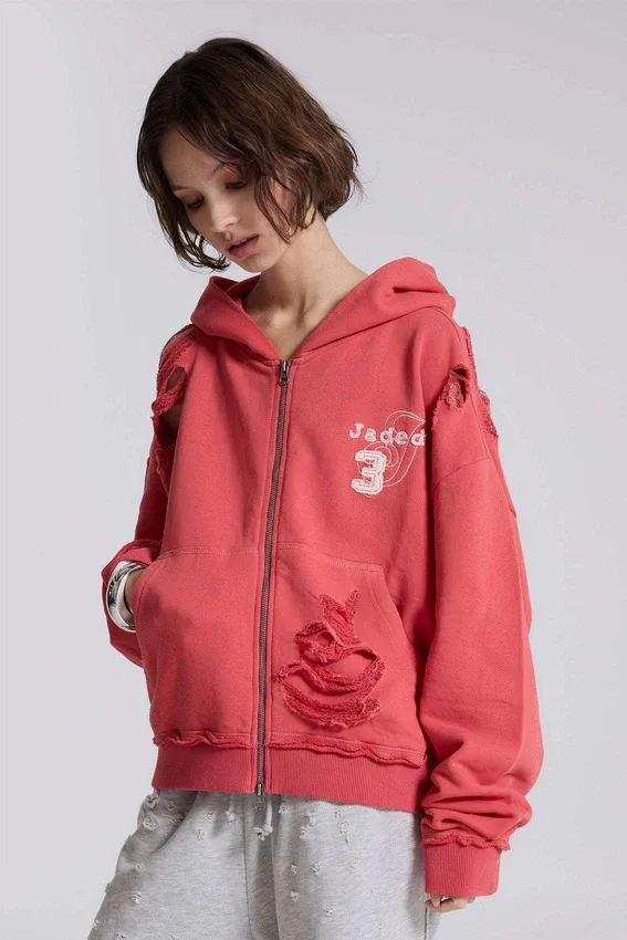Distressed Monster Hoodie