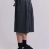 Donkere geruite Goliath Shorts