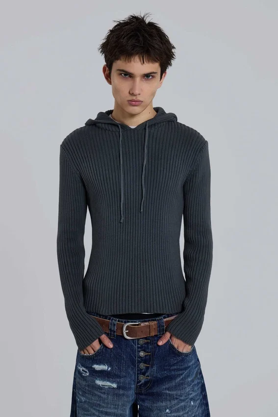 Dornan Rib-Hoodie