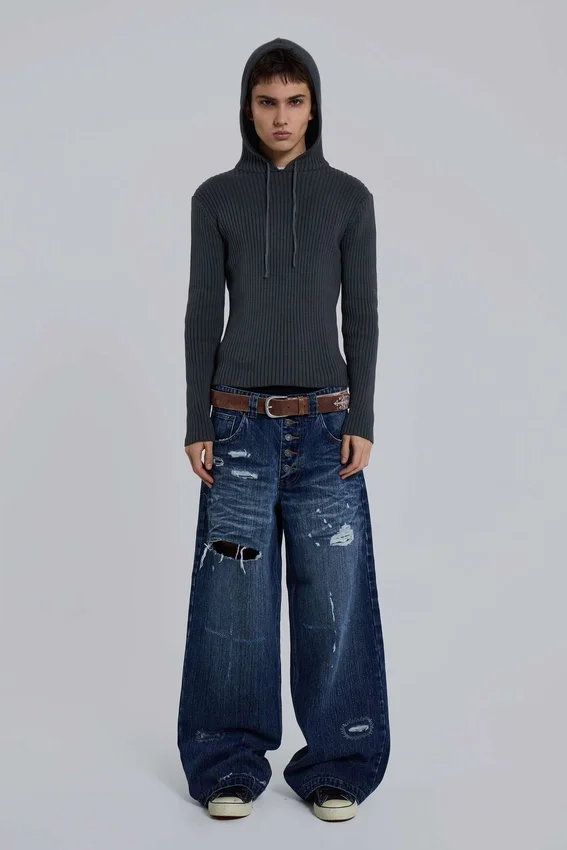 Dornan Rib-Hoodie