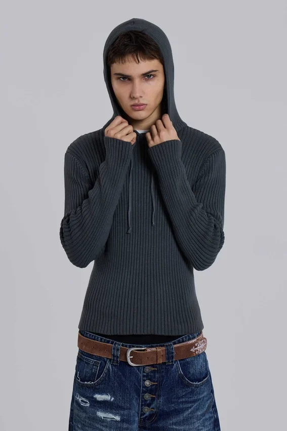 Dornan Rib-Hoodie