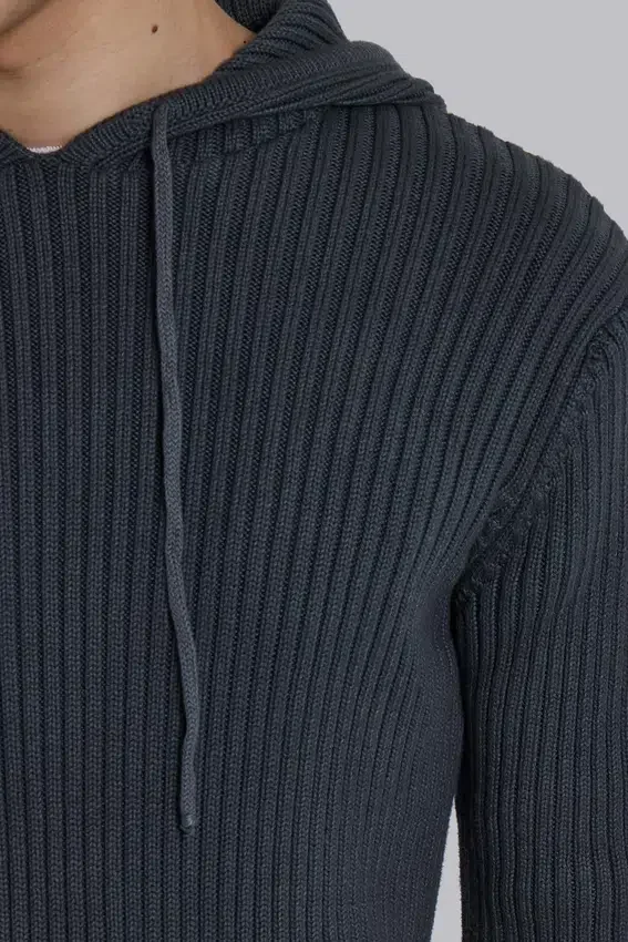 Dornan Rib-Hoodie