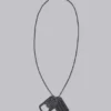 Dreamer-hanger met dogtag als ketting
