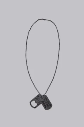 Dreamer-hanger met dogtag als ketting