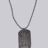 Dreamer-hanger met dogtag als ketting