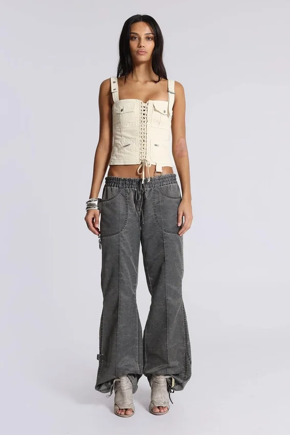 Ecru cargocorset