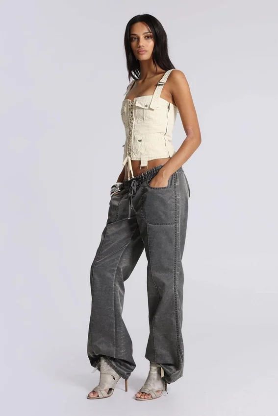 Ecru cargocorset