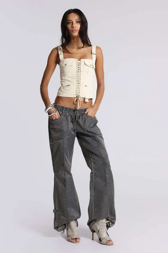 Ecru cargocorset