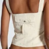 Ecru cargocorset
