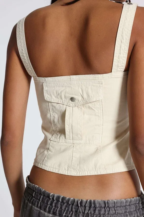 Ecru cargocorset