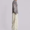 Ecru Parachute Cargo-broek