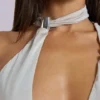 Eder metallic asymmetrische top