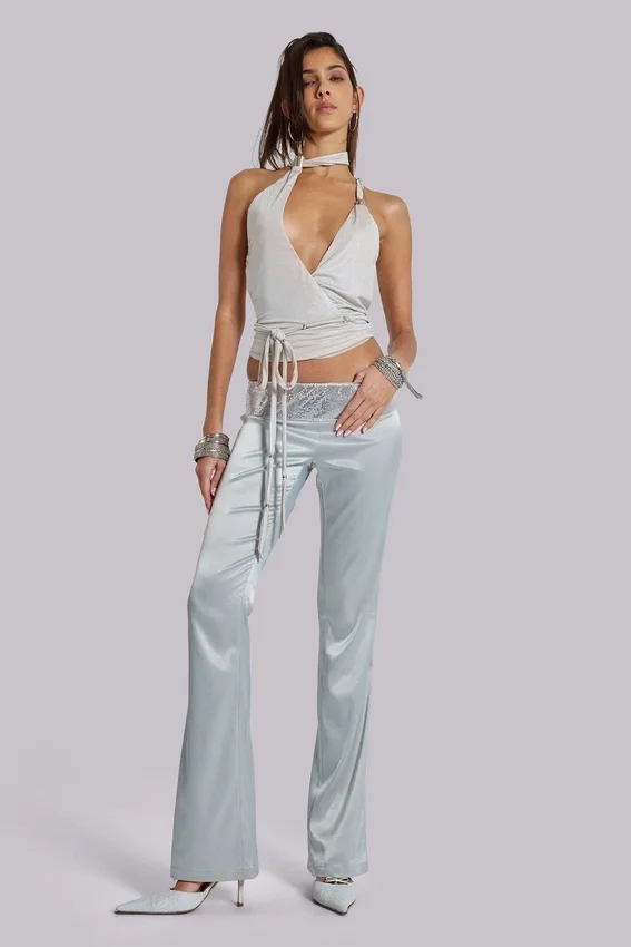 Eder metallic asymmetrische top