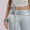 Eder metallic asymmetrische top