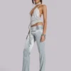 Eder metallic asymmetrische top