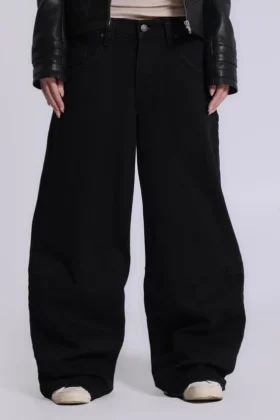Effen zwarte Colossus Jeans