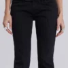 Effen zwarte Thirteen-Jeans