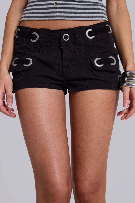 Eye Contact-vesttop met oogjes in streepmotief