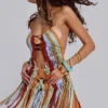Feliz handgemaakte macramé-jurk