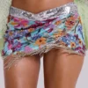 Flora multiway rok met versieringen