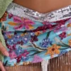 Flora multiway rok met versieringen