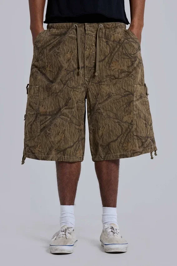 Forest Camo-Parachute-shorts
