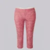 Freda zwemcapri met gingham-print