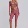 Freda zwemvest met gingham-print