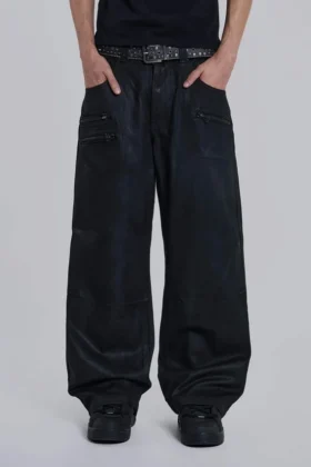 Gecoate Colossus Jeans met rits
