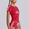 Geen cheerleader-voetbalminishorts